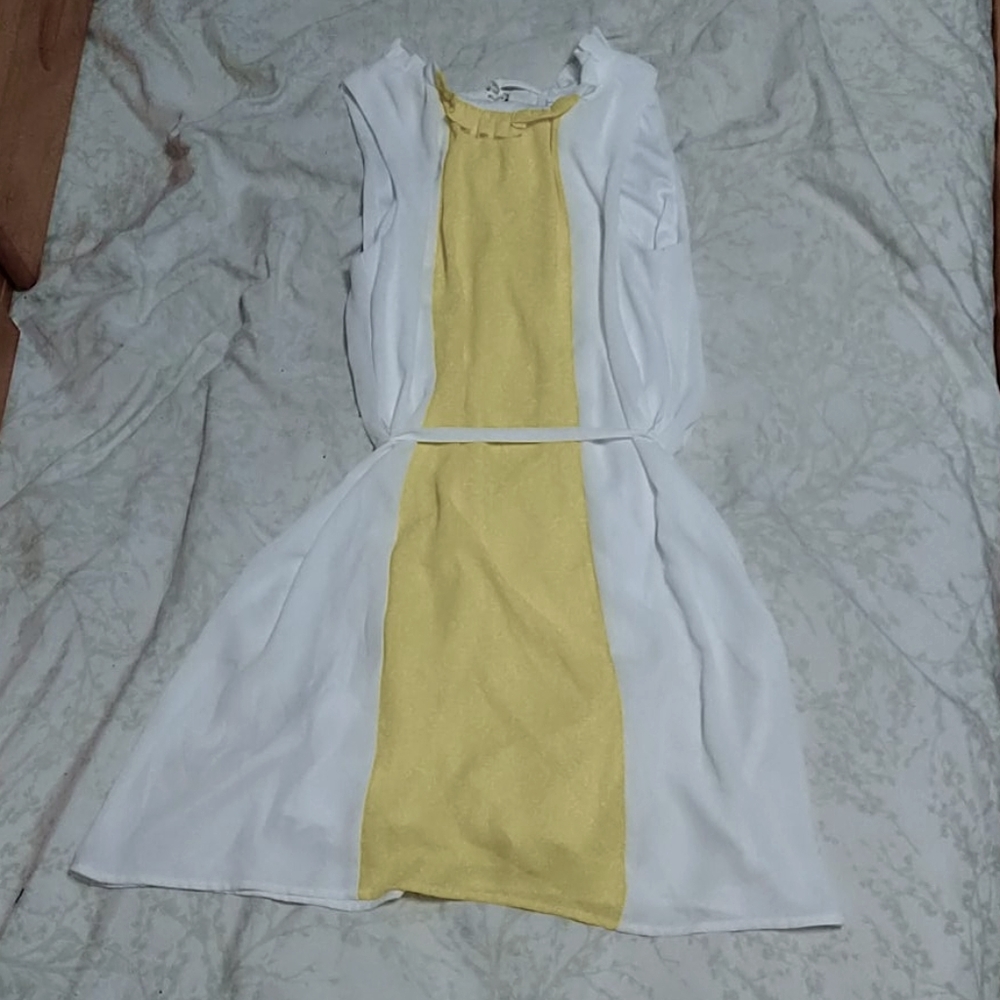 💛Yellow-striped Sundress💛